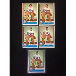 1974-75 Topps Billy Smith #82 HOCKEY CARDS LOT