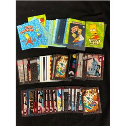 NON SPORTS TRADING CARDS LOT (SIMPSONS, DEATH OF SUPERMAN)