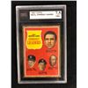 Image 1 : 1962 TOPPS #59 A.L STRIKEOUT LEADERS (7.5 NM+) KSA GRADED
