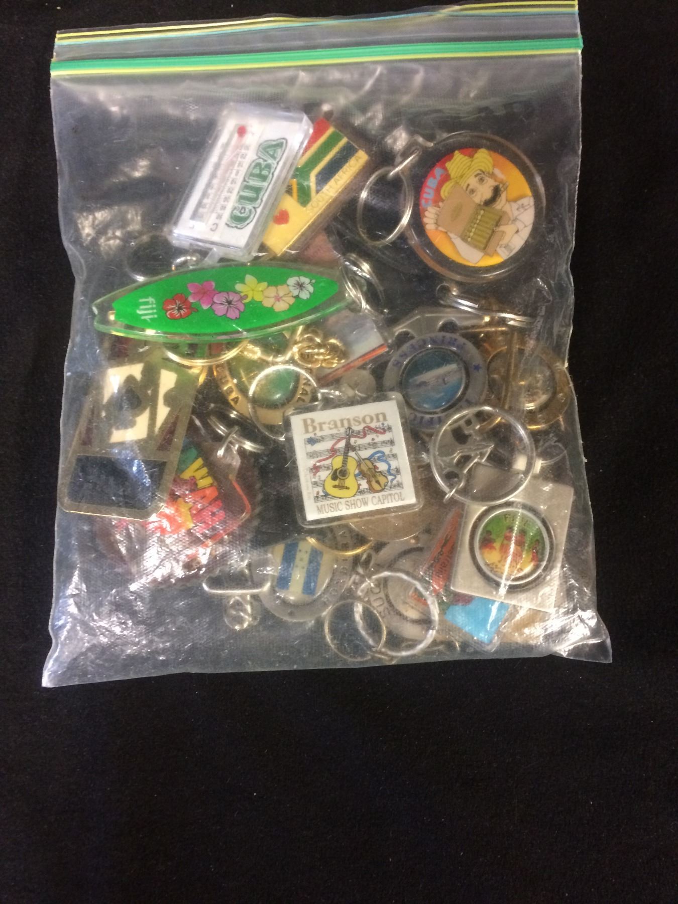 VINTAGE KEYCHAIN LOT