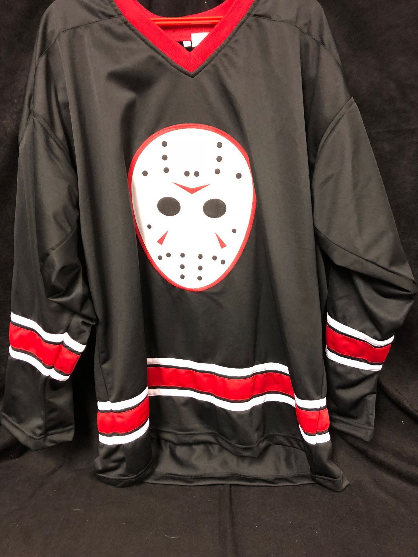 Ari Lehman Signed Jason Voorhees Friday The 13th Hockey Jersey With 4 Inscriptions Pa Coa