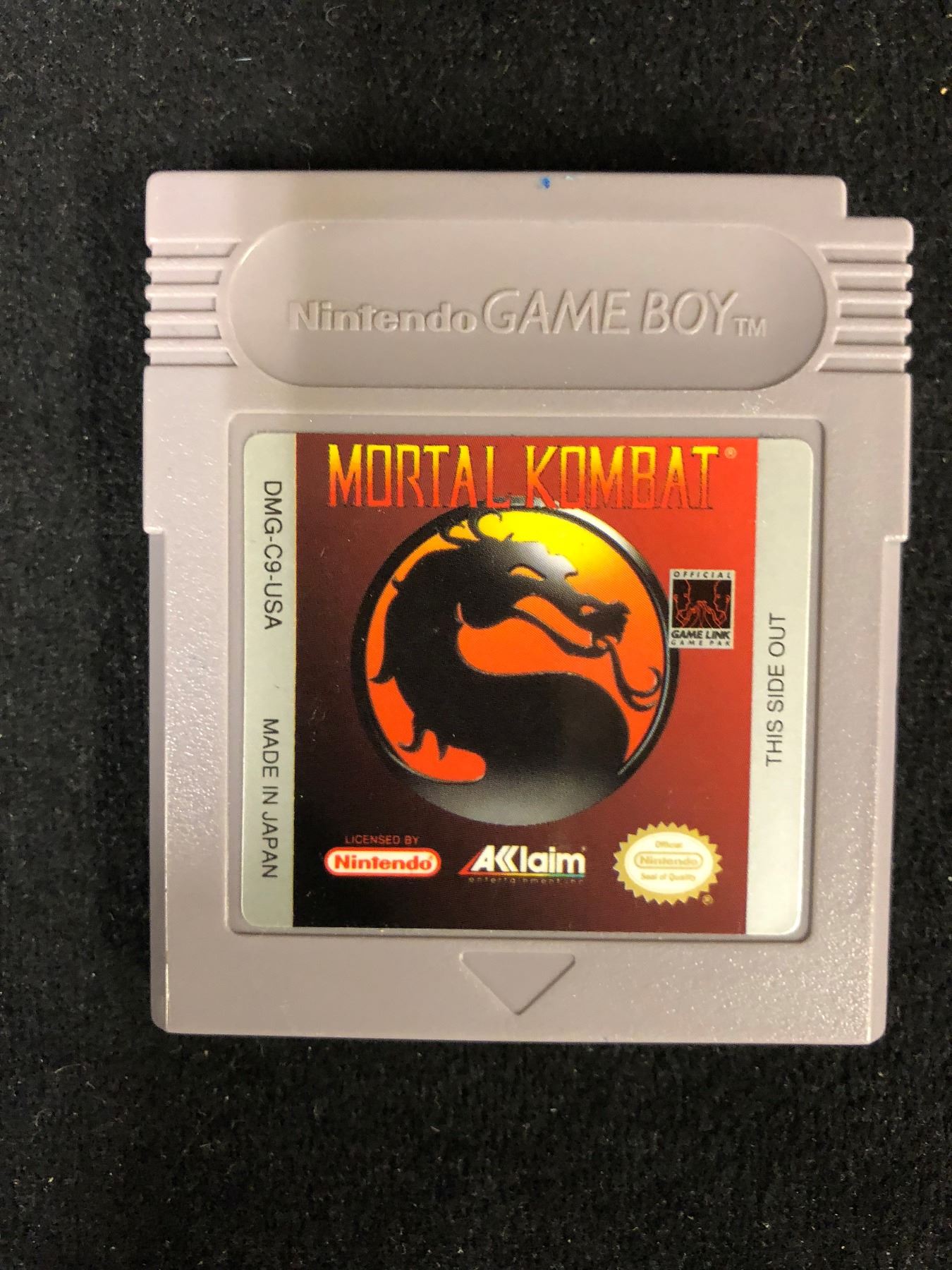 mortal kombat gameboy