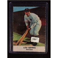 1961 Golden Press LOU GEHRIG #16