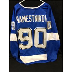 Vladislav Namestnikov Signed Lightning Jersey (JSA COA)