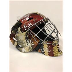 Arizona Coyotes Full-Size Goalie Mask Signed by (23) Players W/ JSA COA