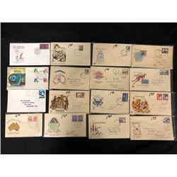 FIRST DAY COVERS LOT (VARIOUS COUNTRIES)
