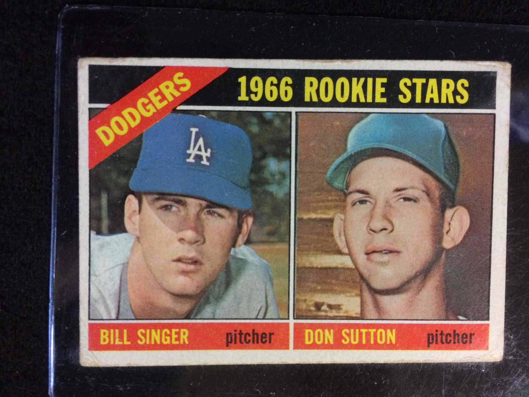 1966 Topps #288 Rookie Stars Don Sutton/ Bill Singer