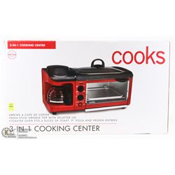 NEW 3 IN 1 COOKING CENTER