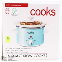 COOKS 1.5 QUART SLOW COOKER