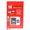 NEW 32GB MICRO SD CARD WITH ADAPTOR