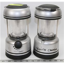 2 INNOVAGE BATTERY OPERATED  LANTERNS, CAMPING OR