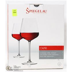 SPIEGELAU 2PC CAPRI RED WINE GLASS SET