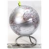 Image 1 : 8" DIAMETER GLOBE ON STAND