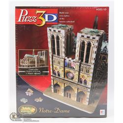 SEALED PUZZ 3D NOTRE DAME 366PC PUZZLE