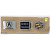 Image 1 : LOT OF 3 AUTOMOTIVE BRAND THEMED BELT BUCKLES