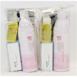 2 PACKS OF ETRE DEAD SEA COMPLETE NAIL CARE KITS