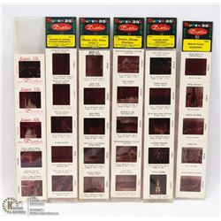 LOT OF 6 PACKS OF VINTAGE DEXTER 35's 2X2 SLIDES