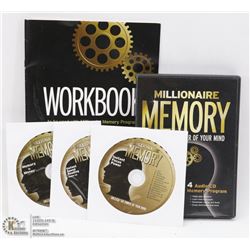MILLIONAIRE MEMORY 6 DISC WITH WORKBOOK MEMORY