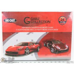 GAMZ COLLECTION MINI CAR ADVENT CALENDAR