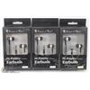 Image 1 : 3 PACK OF HI-FIDELITY EARBUD HEADPHONES