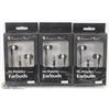 Image 1 : 3 PACK OF HI-FIDELITY EARBUD HEADPHONES