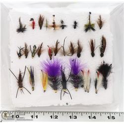 30 ASSORTED FLY FISHING LURES