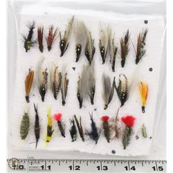 30 ASSORTED FLY FISHING LURES