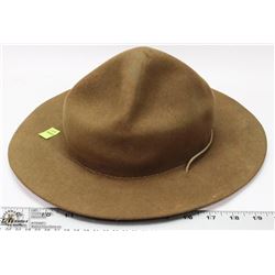 VINTAGE "OFFICIAL" BOY SCOUT HAT MADE SOLEY FOR