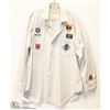 VINTAGE SCOUTS CANADA UNIFORM SHIRT WITH BADGES