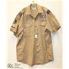 Image 1 : VINTAGE SCOUTS CANADA UNIFORM SHIRT WITH BADGES