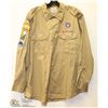 Image 1 : VINTAGE SCOUTS CANADA UNIFORM SHIRT WITH BADGES