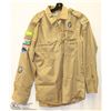 Image 1 : VINTAGE SCOUTS CANADA UNIFORM SHIRT WITH BADGES