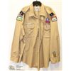 Image 1 : VINTAGE SCOUTS CANADA UNIFORM SHIRT WITH BADGES