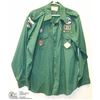 Image 1 : VINTAGE SCOUTS CANADA UNIFORM SHIRT WITH BADGES