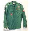 Image 1 : VINTAGE SCOUTS CANADA UNIFORM SHIRT WITH BADGES