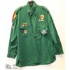 Image 1 : VINTAGE SCOUTS CANADA UNIFORM SHIRT WITH BADGES