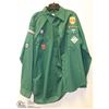 Image 1 : VINTAGE SCOUTS CANADA UNIFORM SHIRT WITH BADGES