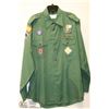 Image 1 : VINTAGE SCOUTS CANADA UNIFORM SHIRT WITH BADGES