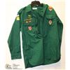 Image 1 : VINTAGE SCOUTS CANADA UNIFORM SHIRT WITH BADGES