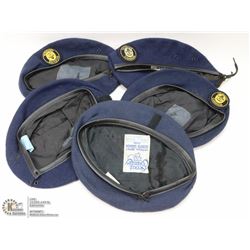 BAG OF 5 ASSORTED SCOUTS CANADA COLLECTIBLE HATS