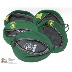 BAG OF 5 ASSORTED SCOUTS CANADA COLLECTIBLE HATS