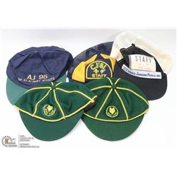 BAG OF 5 ASSORTED SCOUTS CANADA COLLECTIBLE HATS