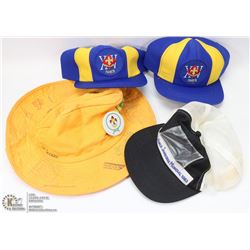 BAG OF 5 ASSORTED SCOUTS CANADA COLLECTIBLE HATS