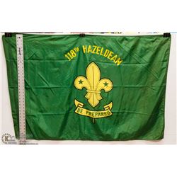 118th HAZELDEA SCOUTS CANADA FLAG