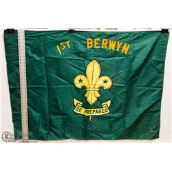 1ST BERWYN SCOUTS CANADA FLAG