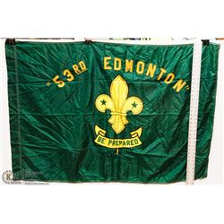 53rd EDMONTON SCOUTS CANADA FLAG