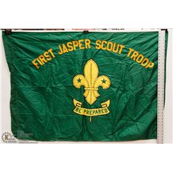 FIRST JASPER SCOUT TROOP FLAG