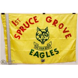 1st SPRUCE GROVE EAGLES SCOUTS CANADA FLAG