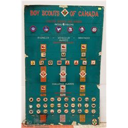 BOY SCOUTS OF CANADA EMBLEMS BADGES AND AWARDS