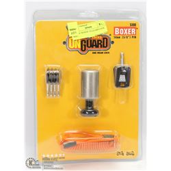 SEALED "BOXER" ON GUARD LOCK.  MISC.
